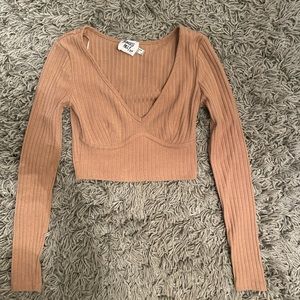 Princess Polly tan long sleeve